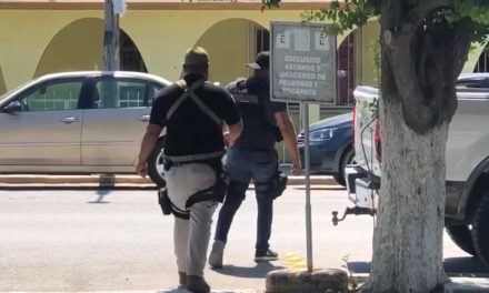 Continúa FGE investigación de amenazas en bardas del CBTis 20