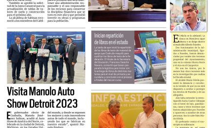 Portada RCG Carbonífera [14 de septiembre de 2023] Avala Sabinas proyecto de ley de ingresos y presupuesto de egresos; encabeza alcaldesa conmemoración de los Niños Héroes y más…