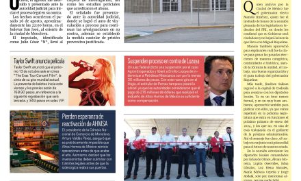 Portada RCG Centro [1 de septiembre de 2023] Detienen a hombre por abuso de menor; extorsionan a familia de Monclova y son defraudados y más…
