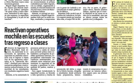 Portada RCG Centro [3 de septiembre de 2023] ¡Aquí cumplimos!, reafirma PRI Coahuila durante Consejo Político; DIF Monclova ofrece tramitación gratuita de testamentos y más…