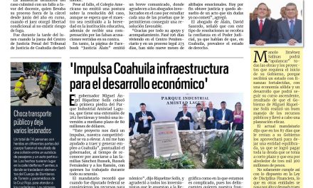 Portada RCG Lagunera [5 de septiembre de 2023] Exoneran al maestro Alain de cargos de abuso sexual; concluyen agosto con más de 400 esterilizaciones y más…