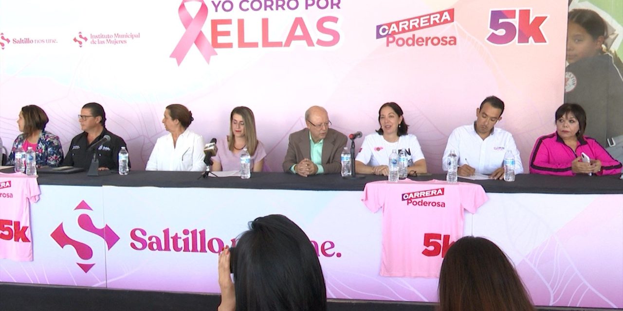 Saltillo: Presentan Carrera Poderosa 5K con Causa