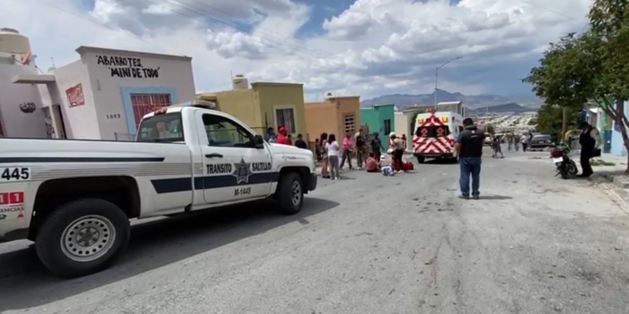 Por esquivar un perro cayó de su motocicleta en Teresitas