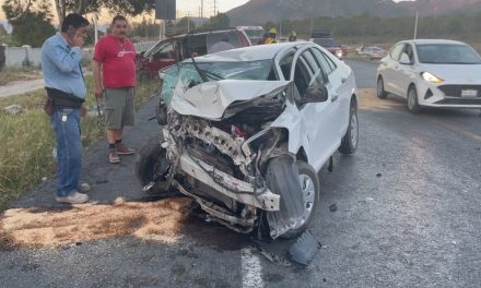 Accidente fatal  en la carretera a Zacatedas deja una persona sin vida y tres lesionados