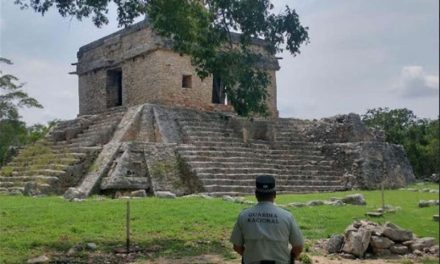 Guardia Nacional protege el patrimonio cultural en zonas arqueológicas de Veracruz y Yucatán