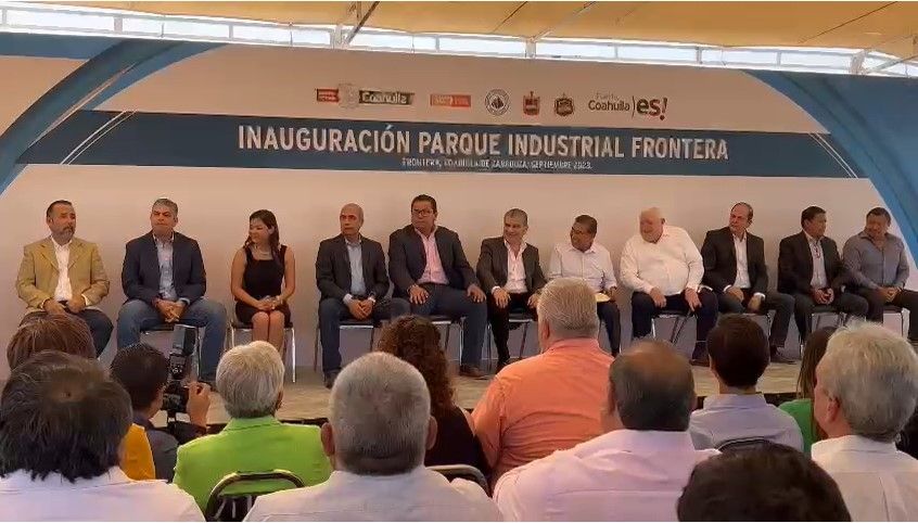 Inaugura MARS nuevo parque industrial en Frontera, Coahuila