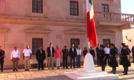 Conmemora Gobierno de Parras el Día Nacional de Protección Civil con Ceremonia y Simulacro