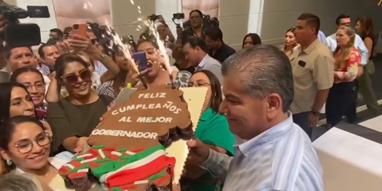 Con música y pastel  festejan aniversario 53 de Riquelme