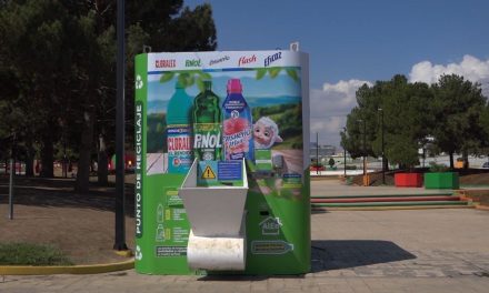 Coloca Saltillo nuevo módulo de reciclaje en la Gran Plaza