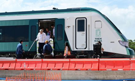 Asegura AMLO que el Tren Maya se va a inaugurar en diciembre