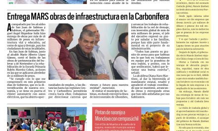 Portada RCG Centro [19 de octubre de 2023] Sigue la división en Morena; invierten 10 mdd en Monclova y más…