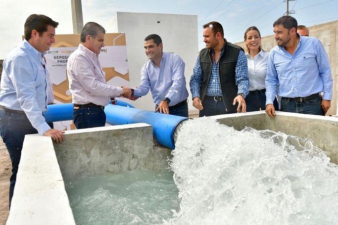 Aumentan caudal de agua en San Pedro de las Colonias