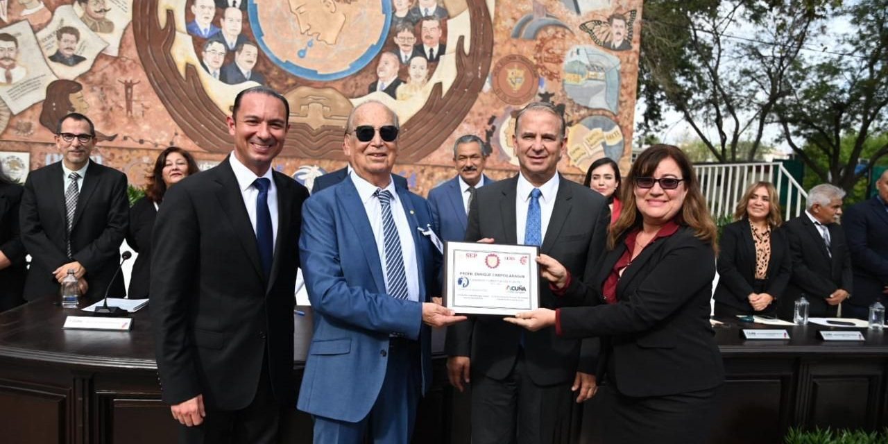 Cabildo de Acuña celebra 50 años del CBTis  54