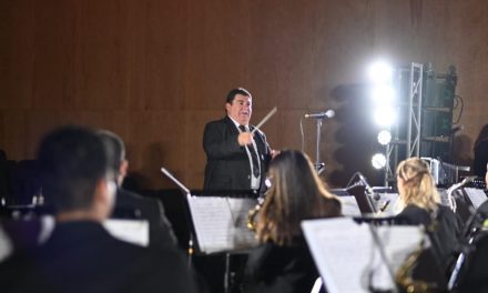 Da una magistral presentación la Banda de Música Municipal de Acuña