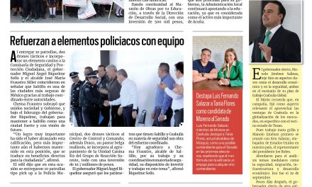 Portada RCG Fronteriza [4 de octubre de 2023] Invierte municipio en obras de infraestructura educativa; encabezarán alcaldes abrazo de la amistad y más…
