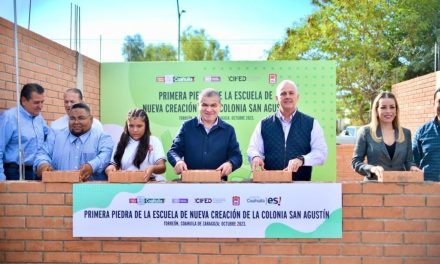 Inician construcción de una nueva escuela en Torreón