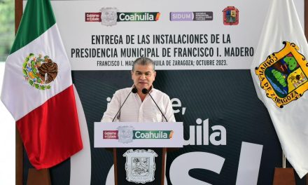 Entrega MARS nueva Presidencia Municipal en Francisco I. Madero
