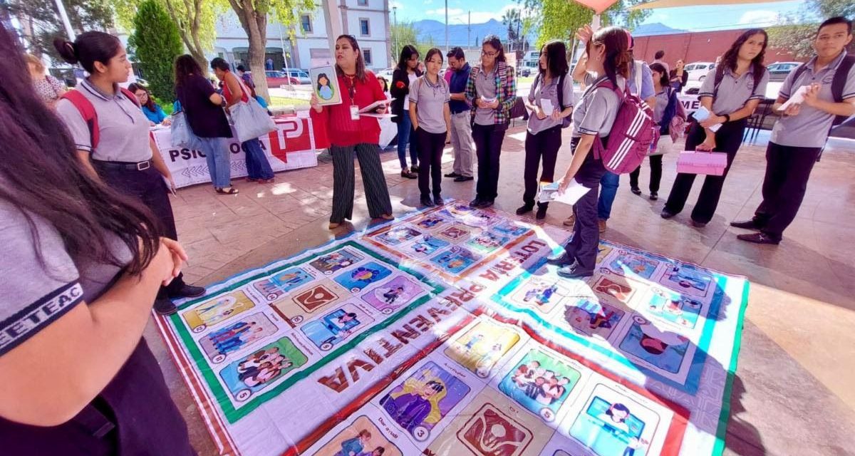 Realizan en Saltillo Feria de la Salud Mental