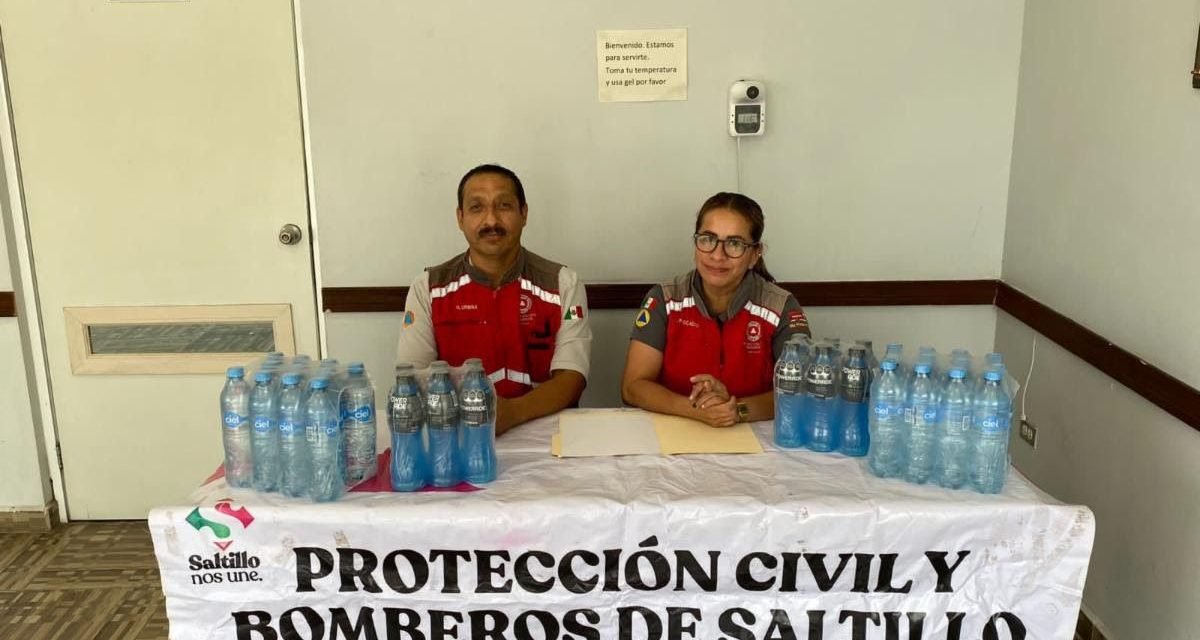Se suma Saltillo con centro de acopio en apoyo de afectados por Otis