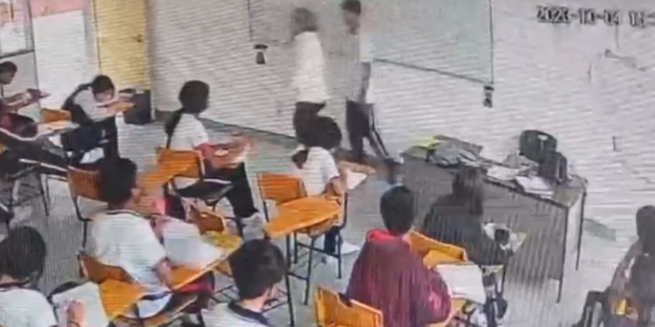 Maestra agredida por alumno en escuela de Ramos Arizpe ya fue dada de alta