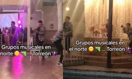 Video: Músicos simulan una balacera durante una fiesta de XV años en Torreón