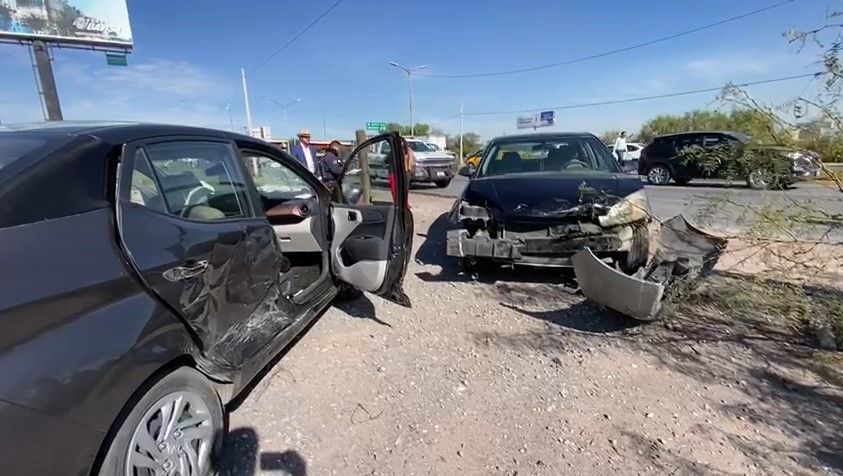 Una persona lesionada tras accidente sobre el bulevar Colosio