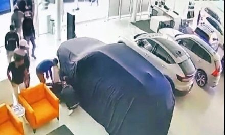 Comando armado roba 14 vehículos de lujo en agencia Volvo de León