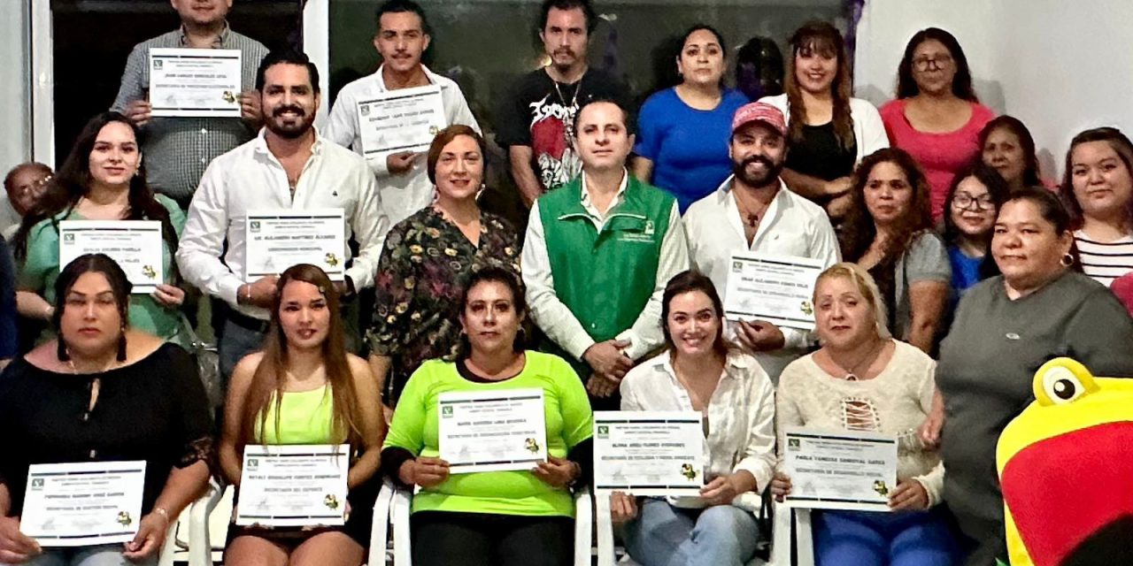 Rinde protesta Comité Municipal del Partido Verde Ecologista en Ramos Arizpe
