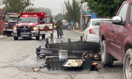 Corto circuito genera incendio en casa habitación en Saltillo