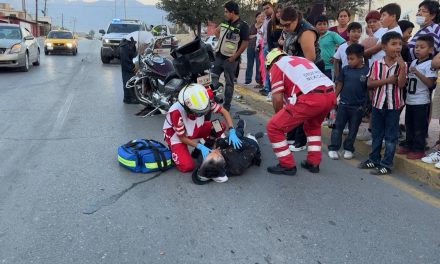 Detenido por lesionar a motociclista en Saltillo