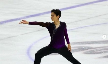 Donovan Carrillo logra segundo lugar en competencia… lo hizo con patines y traje prestados