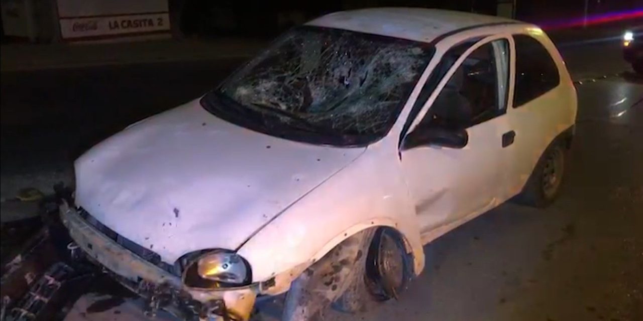 Se queda dormido y sufre volcadura en Saltillo
