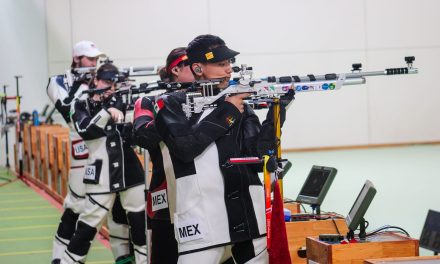 ¡Otra para Coahuila! Edson Ramírez se cuelga la plata en rifle de aire deportivo mixto en Panamericanos