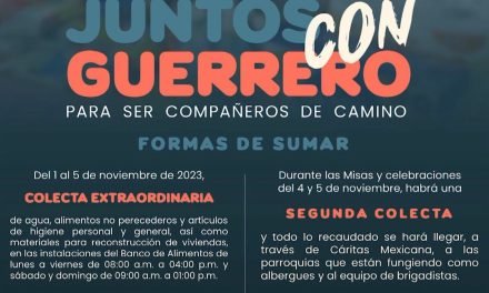 Llama Diócesis de Saltillo a donar en efectivo o víveres a favor de damnificados por Otis