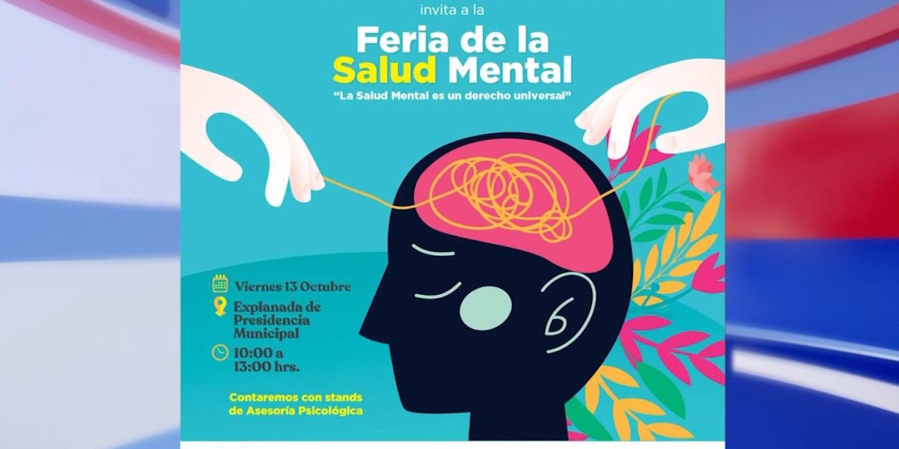 Habrá Feria de la Salud Mental en Presidencia