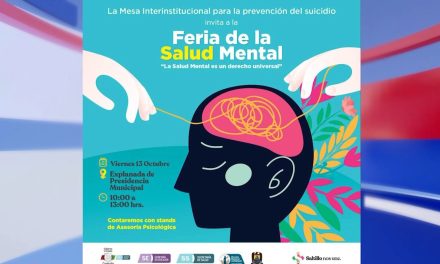 Habrá Feria de la Salud Mental en Presidencia