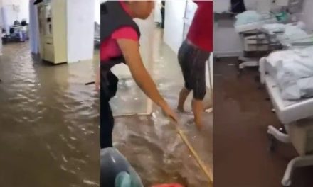 Así quedó el Hospital de Autlán en Jalisco luego de inundarse por el huracán Lidia (video)