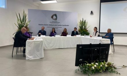 Rinde Jafia Pacheco su ultimo informe al frente del Sistema Estatal Anticorrupción