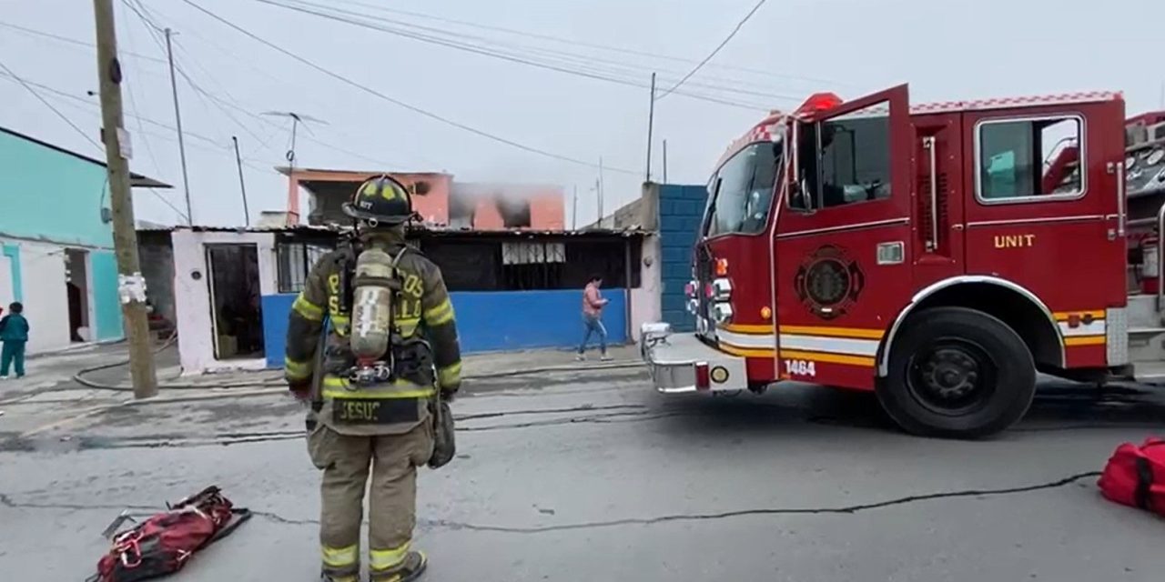 Saltillo: Menor jugaba con un encendedor y provocó un incendio en la Vista Hermosa