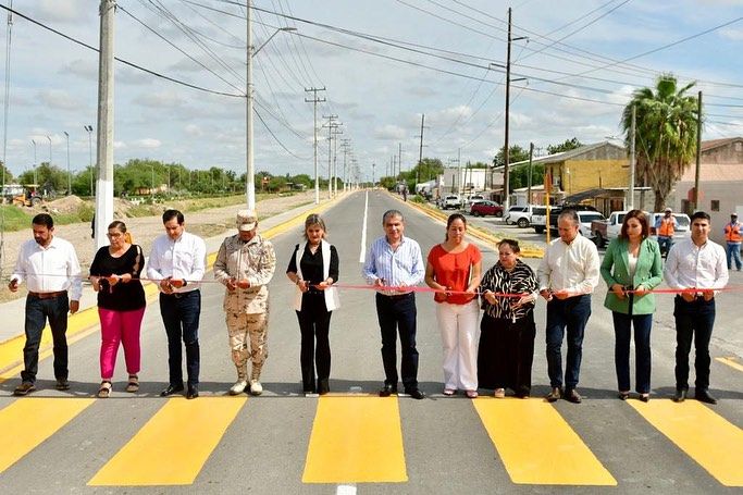 Entregan obras de pavimento en Piedras Negras