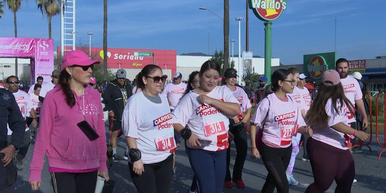 Corrieron contra el cáncer en Saltillo