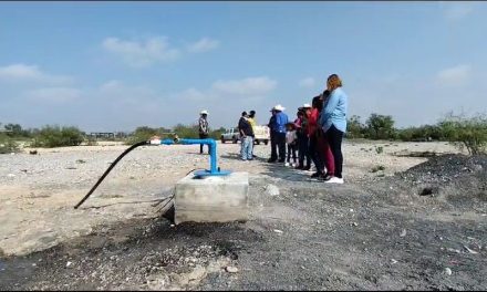 Entregan equipamiento de pozo de agua potable en ejido San Miguel de Ramos Arizpe