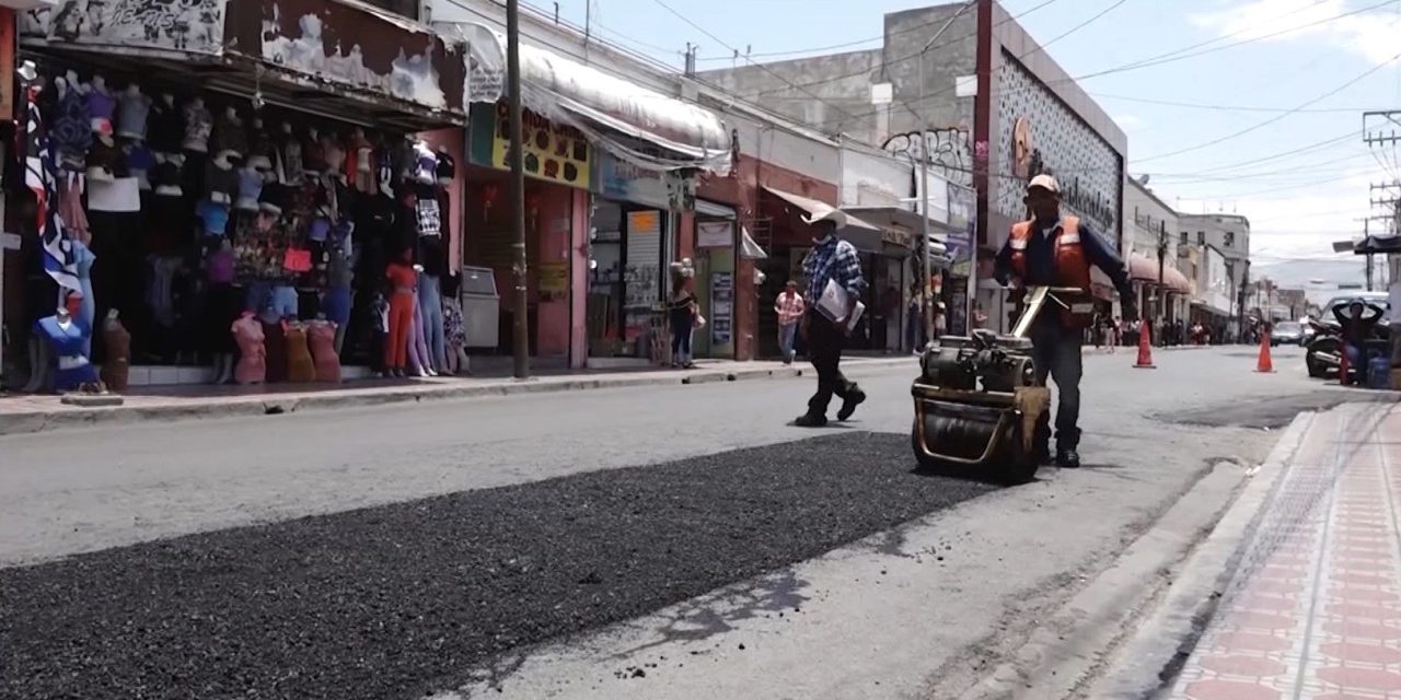 Reparan en una semana mil 600 baches en Saltillo