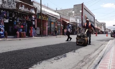 Reparan en una semana mil 600 baches en Saltillo