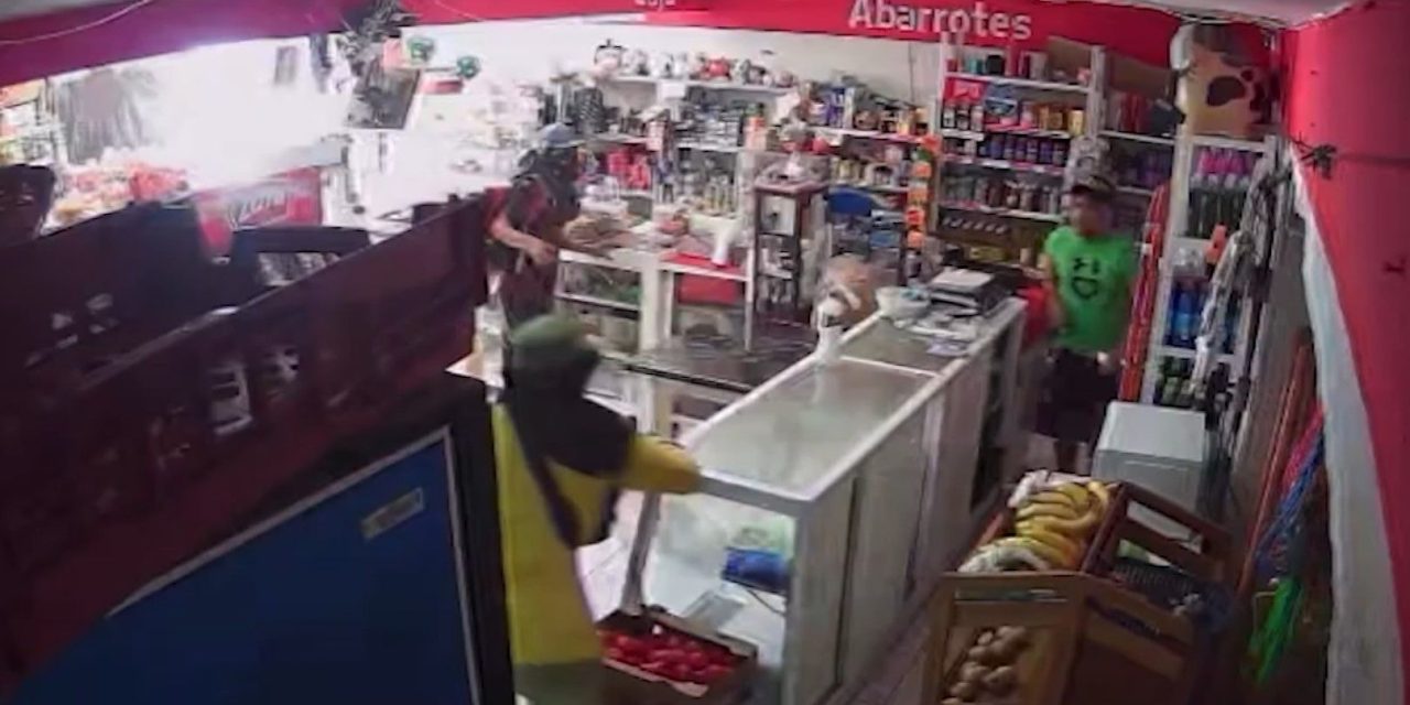 Roban 11 mil pesos de tienda de abarrotes de Saltillo