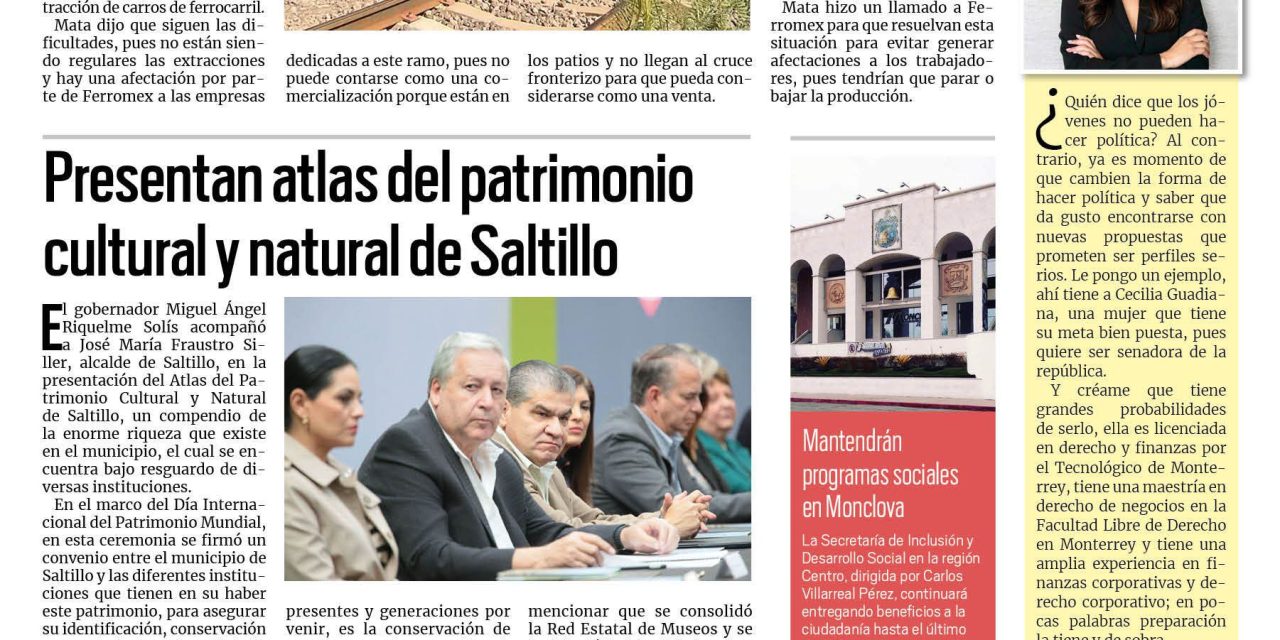 Portada RCG Centro [17 de noviembre de 2023] En riesgo la producción de vagones; engañan a ciudadanos en trámites de legalización de autos y más…