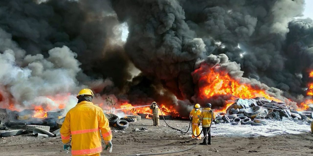 ¡Arde Planta 1 de AHMSA!