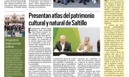 Portada RCG Fronteriza [17 de noviembre de 2023] Entregan obras a Casa Infantil OMNIA; dan premios a ganadores del concurso de la mariposa monarca y más…