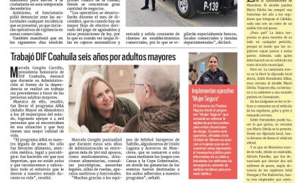 Portada RCG Fronteriza [27 de noviembre de 2023] Esperan aumento de denuncias de robos por entrega de aguinaldos; detectan enfermedades de transmisión sexual en brigadas y más…