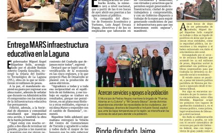 Portada RCG Fronteriza [29 de noviembre de 2023] Llega cadena internacional de café a Acuña; invierte Acuña en las escuelas y más…